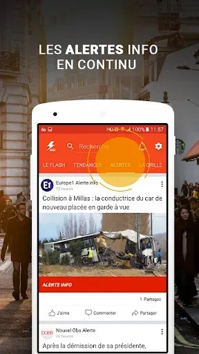 Скриншот 3 — Flash info - Actualités et Mét