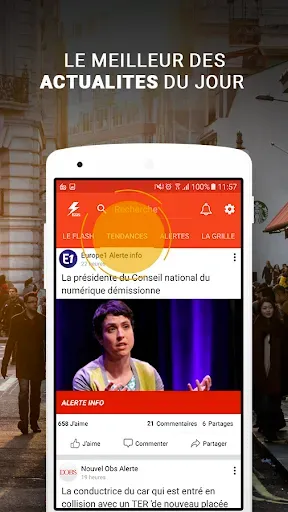 Скриншот 4 — Flash info - Actualités et Mét