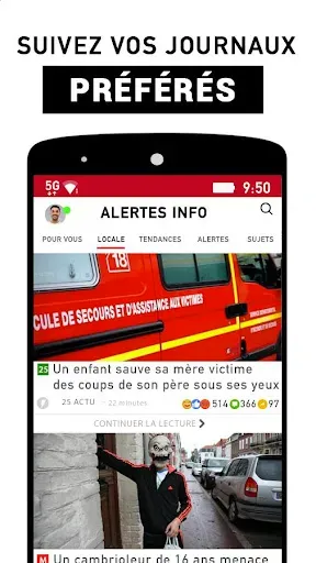 Скриншот 3 — Alertes info France