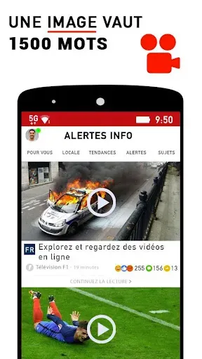 Скриншот 4 — Alertes info France