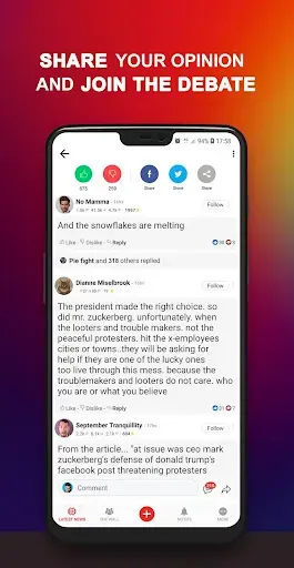 Скриншот 4 — UK Breaking News: Local & News
