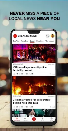 Скриншот 2 — US Breaking News: Local & News