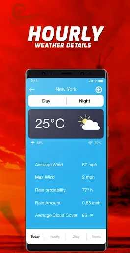 Скриншот 2 — Weather Alerts & forecast