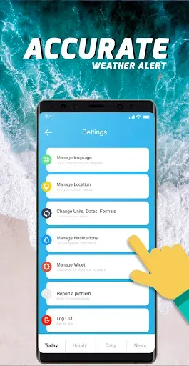 Скриншот 4 — Weather Alerts & forecast