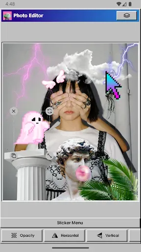 Скриншот 3 — Vaporgram Photo & Video Editor