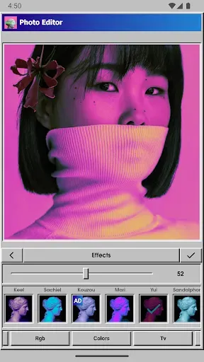 Скриншот 4 — Vaporgram Photo & Video Editor