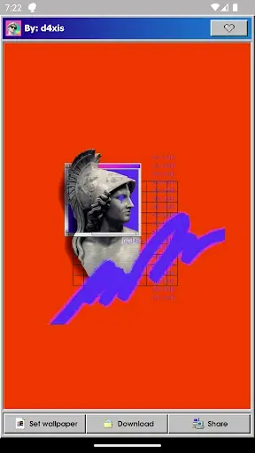 Скриншот 2 — Vaporwave Wallpapers & Radio