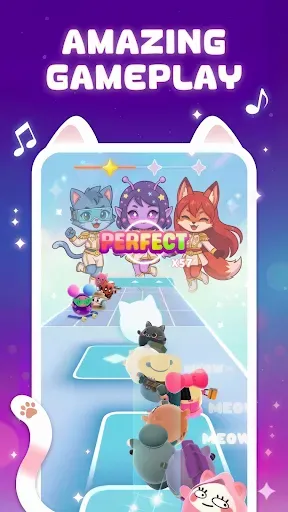 Скриншот 2 — Tiles Jump: Музыкальные Прыжки