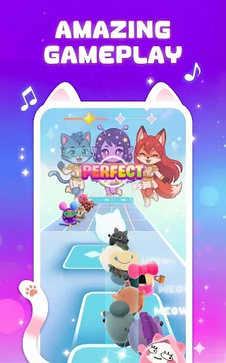 Скриншот 8 — Tiles Jump: Музыкальные Прыжки