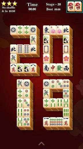 Скриншот 1 — Mahjong Solitaire