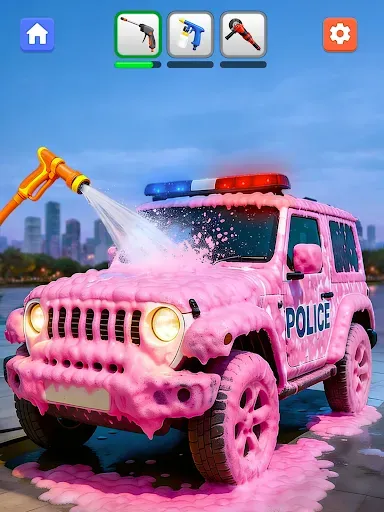 Скриншот 1 — Car Makeover: ASMR Games