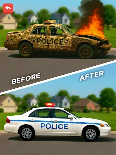 Скриншот 4 — Car Makeover: ASMR Games