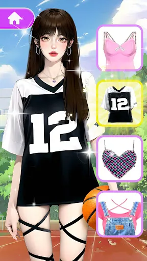 Скриншот 4 — Beauty Makeover - Game Make Up