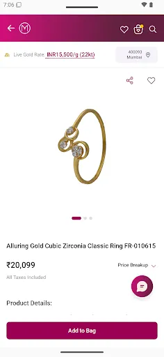 Скриншот 4 — Malabar Gold & Diamonds