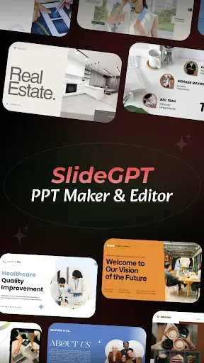 Скриншот 1 — SlideGPT : PPT Maker & Editor
