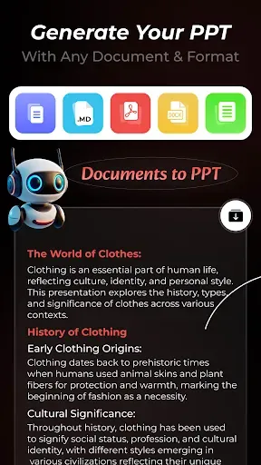 Скриншот 3 — SlideGPT : PPT Maker & Editor