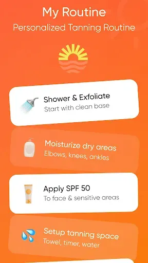Скриншот 4 — SPF : UV Index & Safe Tan