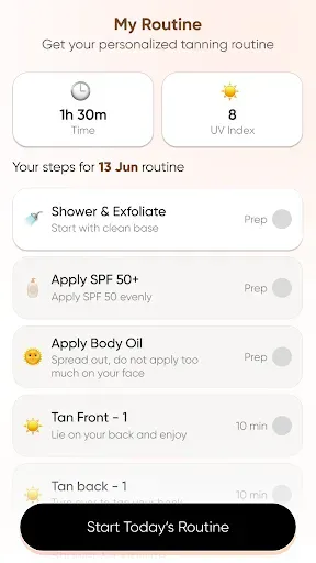 Скриншот 6 — SPF : UV Index & Safe Tan