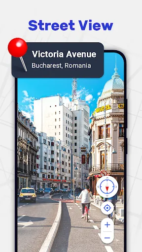 Скриншот 3 — GPS карты, навигатор + спутник