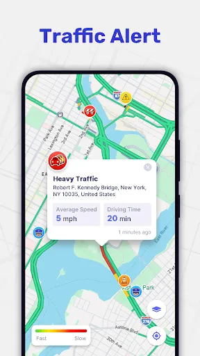 Скриншот 5 — GPS карты, навигатор + спутник