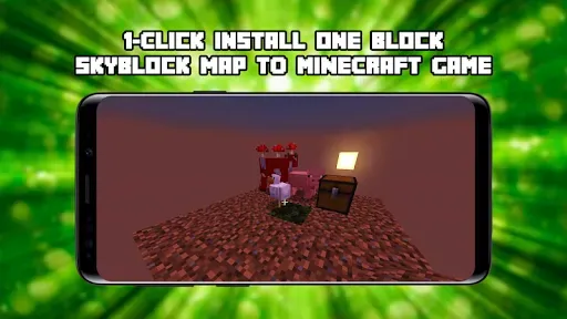 Скриншот 3 — One Block Map for Minecraft