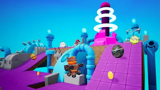 Скриншот 4 — Marble Clash: 3D Бои Роботов