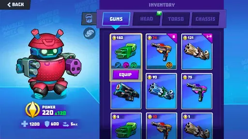 Скриншот 5 — Marble Clash: 3D Бои Роботов