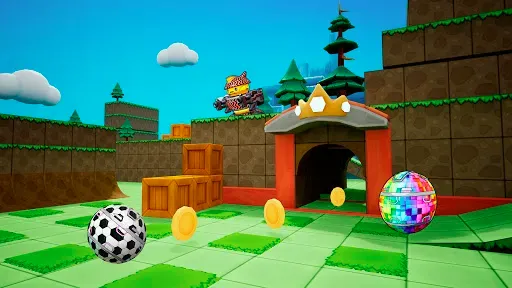 Скриншот 8 — Marble Clash: 3D Бои Роботов