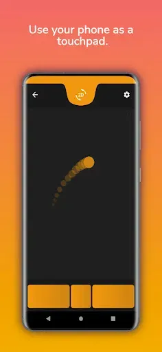 Скриншот 1 — Cursorr: Remote 2D/3D mouse