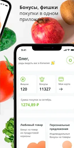 Скриншот 4 — Копилка - программа выгод