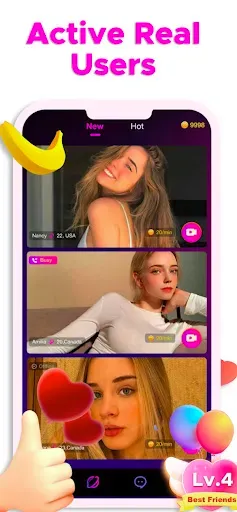 Скриншот 2 — Chatmeet live chat & meet