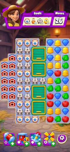 Скриншот 2 — Match & Merge: Farm Puzzle
