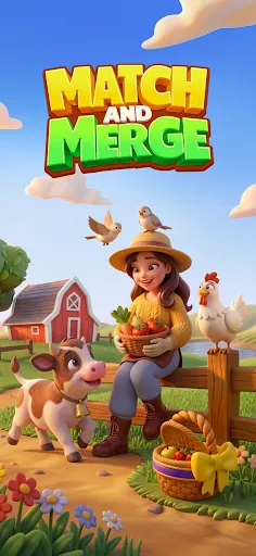 Скриншот 6 — Match & Merge: Farm Puzzle