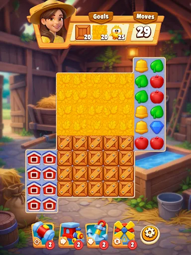 Скриншот 7 — Match & Merge: Farm Puzzle