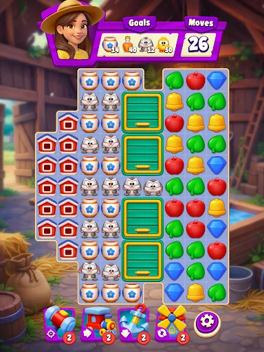 Скриншот 8 — Match & Merge: Farm Puzzle