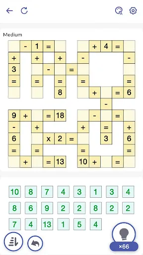 Скриншот 4 — Математические игры Crossmath