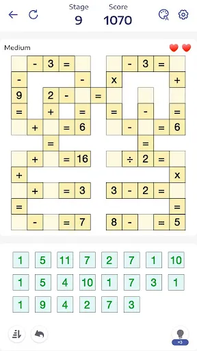 Скриншот 6 — Математические игры Crossmath