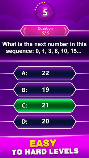 Скриншот 4 — Math Trivia - Quiz Puzzle Game