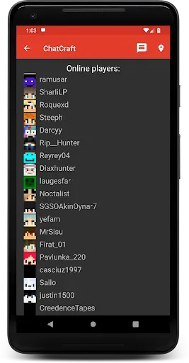 Скриншот 4 — ChatCraft для Minecraft