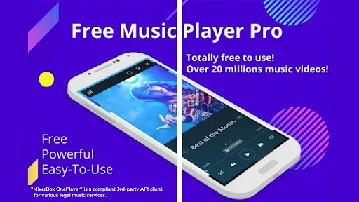 Скриншот 1 — (US) FREEMUSIC© MP3 Player Pro