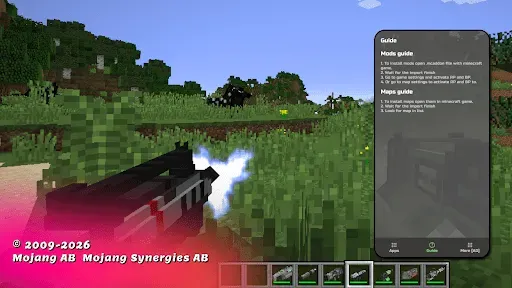 Скриншот 4 — мод на оружие в minecraft pe