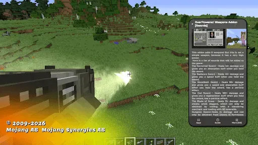 Скриншот 7 — мод на оружие в minecraft pe
