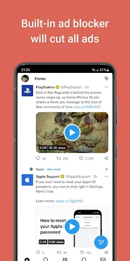 Скриншот 4 — Web App - Lite Private Browser