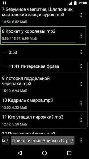 Скриншот 3 — Simple Audiobook Player +