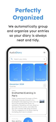Скриншот 3 — Audio Diary: A simple journal