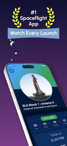 Скриншот 1 — Space Launch Now - Tracker