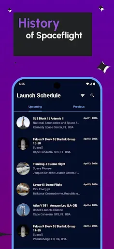 Скриншот 5 — Space Launch Now - Tracker