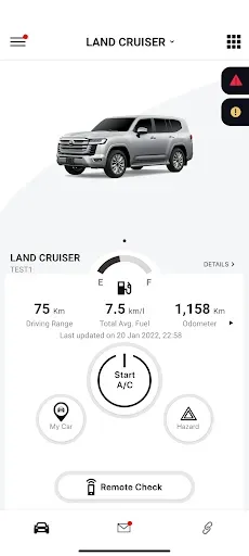 Скриншот 1 — TOYOTA CONNECT Middle East
