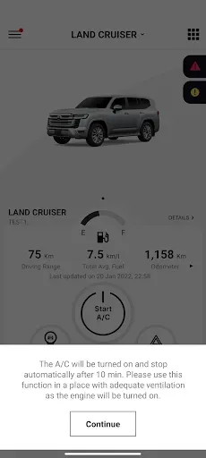 Скриншот 3 — TOYOTA CONNECT Middle East