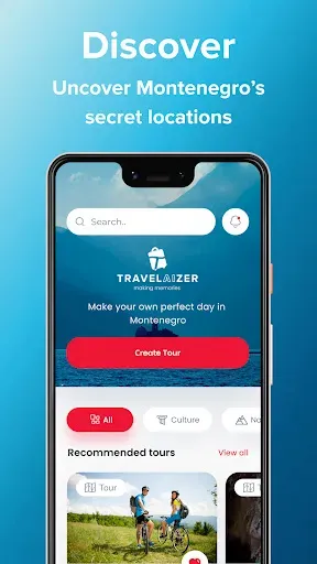 Скриншот 1 — TRAVELAIZER - AI Tour Creator